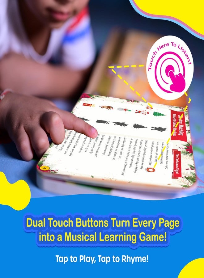 Kiddale 2-in1 Sing-Along Rhymes & Brain-Boosting Activities Sound Book for Kids | Musical Learning & IQ Boosting Activities | Puzzles, Crossword, Match, Sort & Many| Gift for Ages 3-7 - Image 5